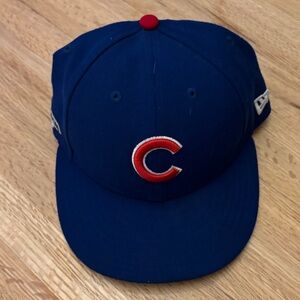 Chicago Cubs special edition 2016 Postseason on field cap! New Era, 7 1/4!